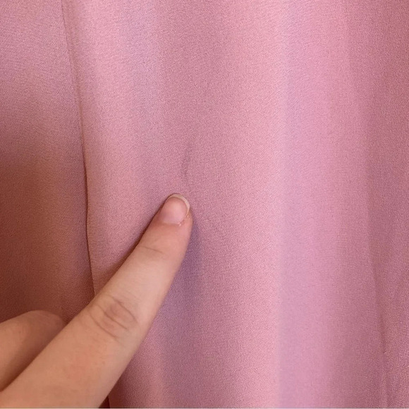 FAME AND PARTNERS Pink Jumpsuit Spaghetti Strap Flowy - Picture 9 of 9